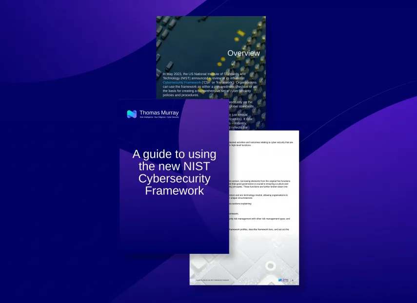 A guide to using the new NIST Cybersecurity Framework