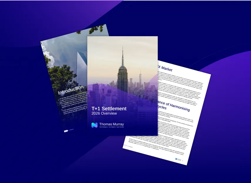 T+1 settlement: 2026 Overview