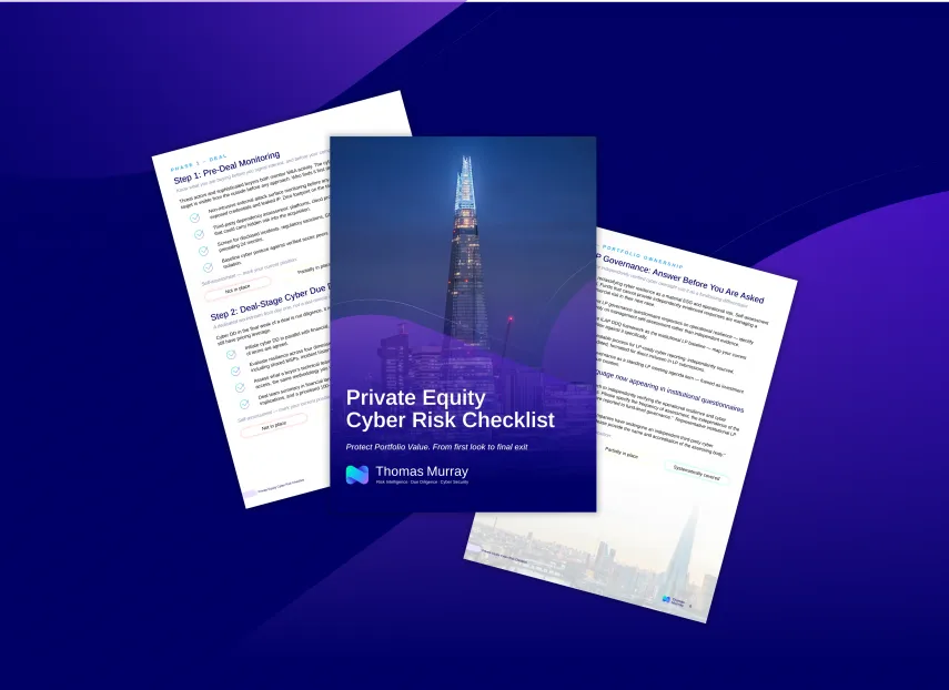 Private Equity Cyber Risk Checklist