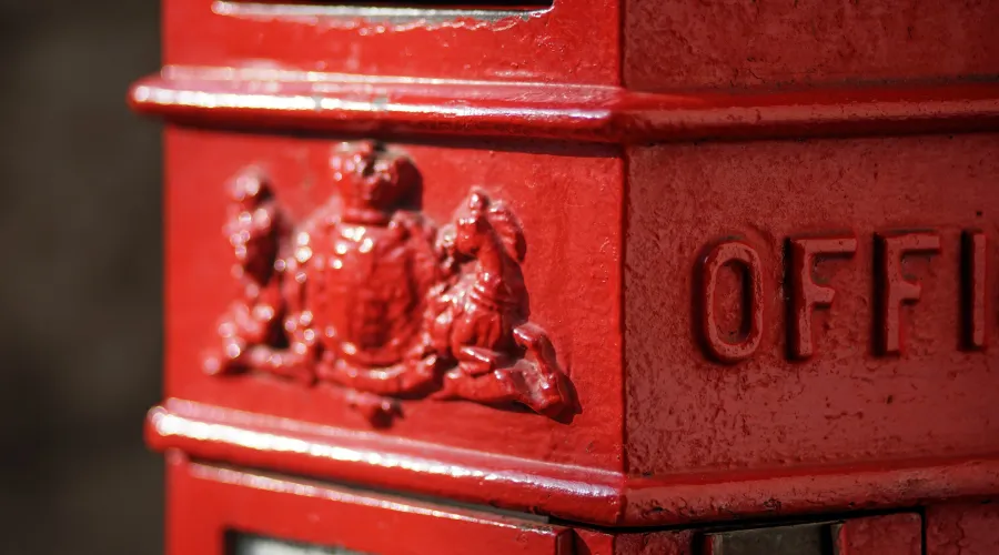 Dark Horizon: The Post Office’s avoidable scandal. Red UK post office box