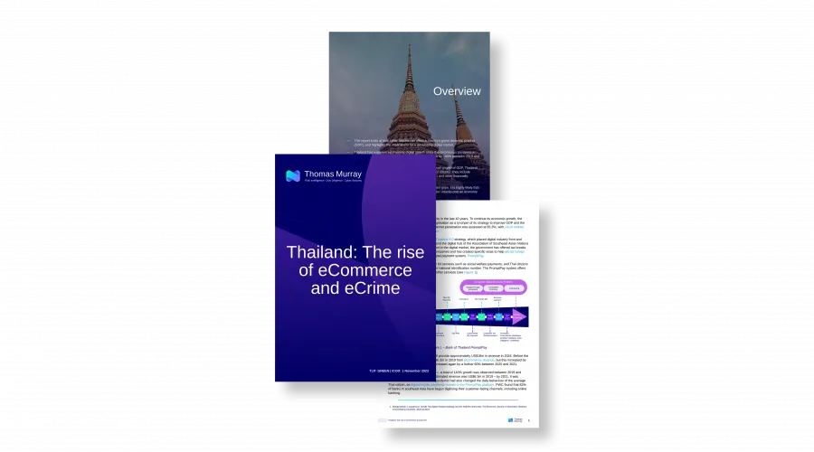 Thailand The rise of eCommerce and eCrime