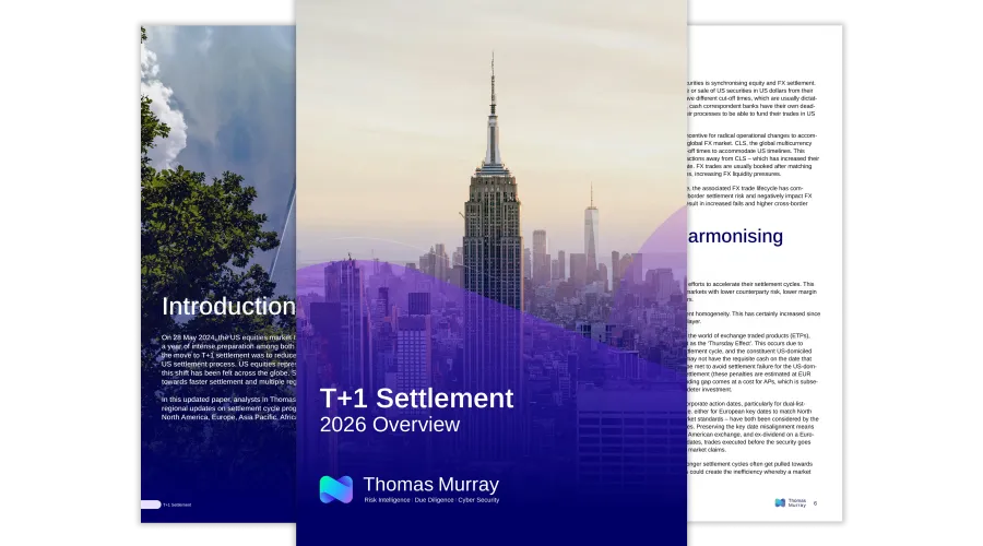 T+1 settlement: 2026 Overview