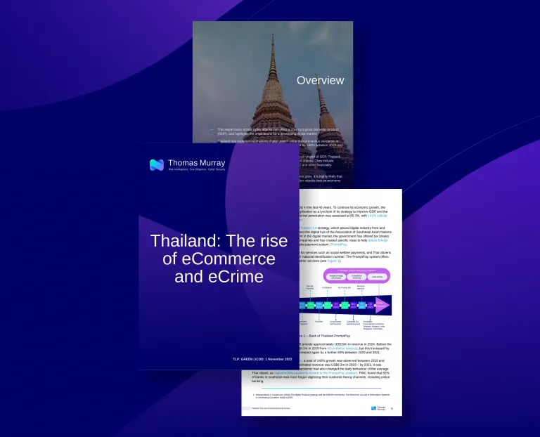 Thailand The rise of eCommerce and eCrime