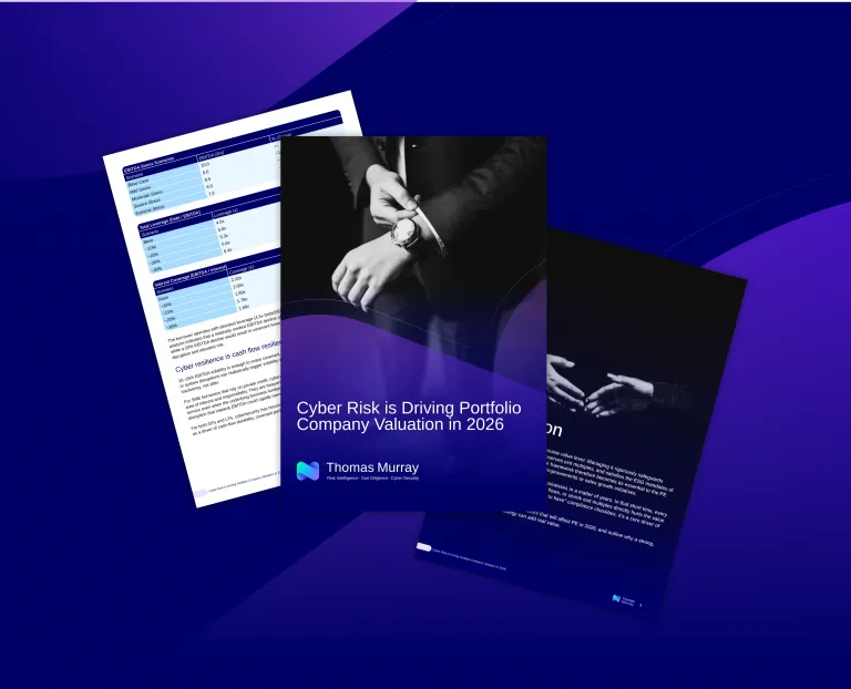 Cyber risk is driving portfolio company valuation in 2026